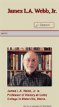 Mobile Screenshot of jameslawebbjr.com